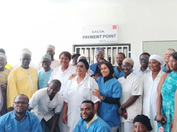 Late A.J. Senghore family donates millions in dental equipment to EFSTH