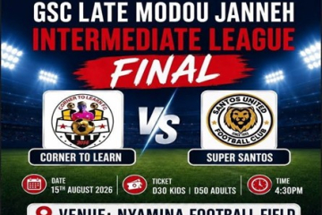 Late Modou Janneh Intermediate League set for Saturday