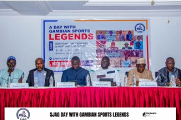 SJAG embraces day with Gambia sports legends