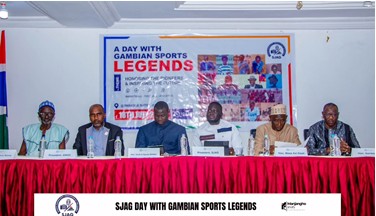 SJAG embraces day with Gambia sports legends