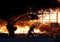 Libya fire