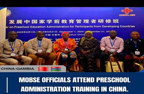 MoBSE officials arrive in China for preschool administration course