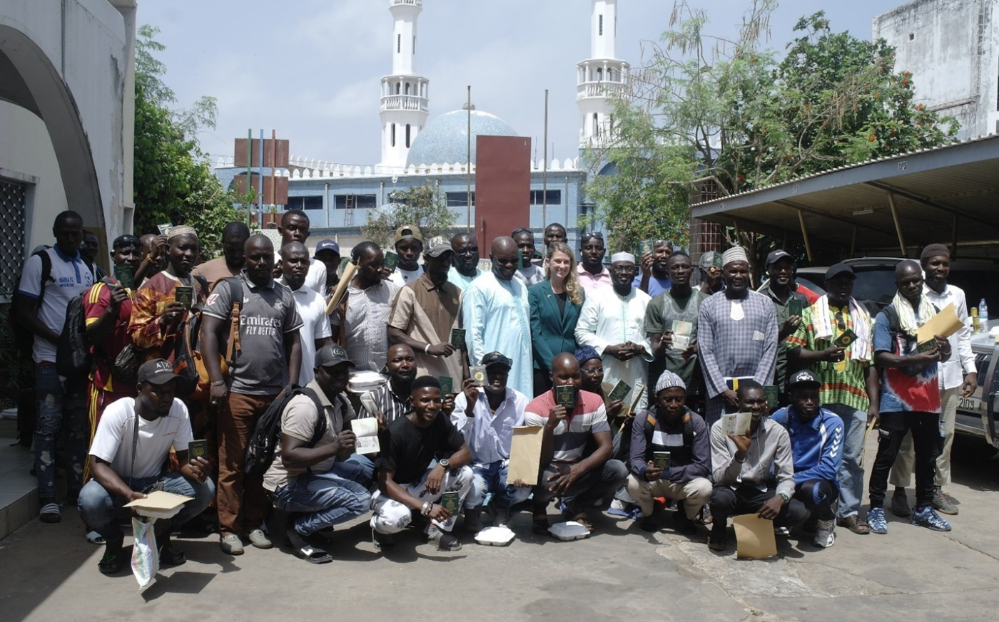 Gambia’s first workers depart for Spain in historic circular migration deal