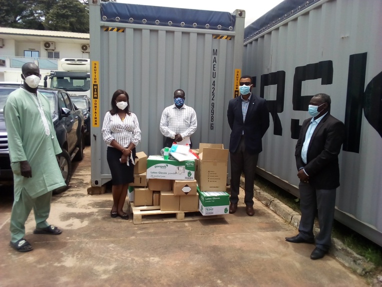 Maersk Gambia gives to Health Ministry