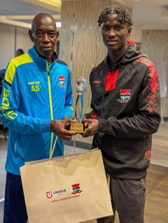 Midfield maestro Bajo bags Unique Group Man of Match award