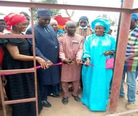 Maka Balla Manneh inaugurates US Embassy sponsored borehole