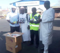 Million Books Foundation donates 40 foot container to Maladah School