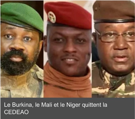 Mali, Burkina & Niger pull out of Ecowas