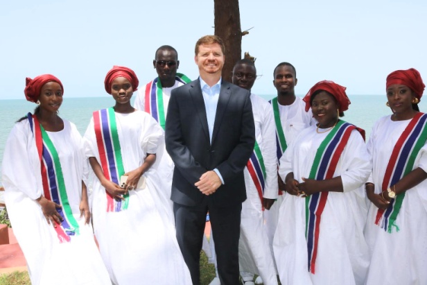 Mandela Washington Fellows meet Vice President Dr Touray