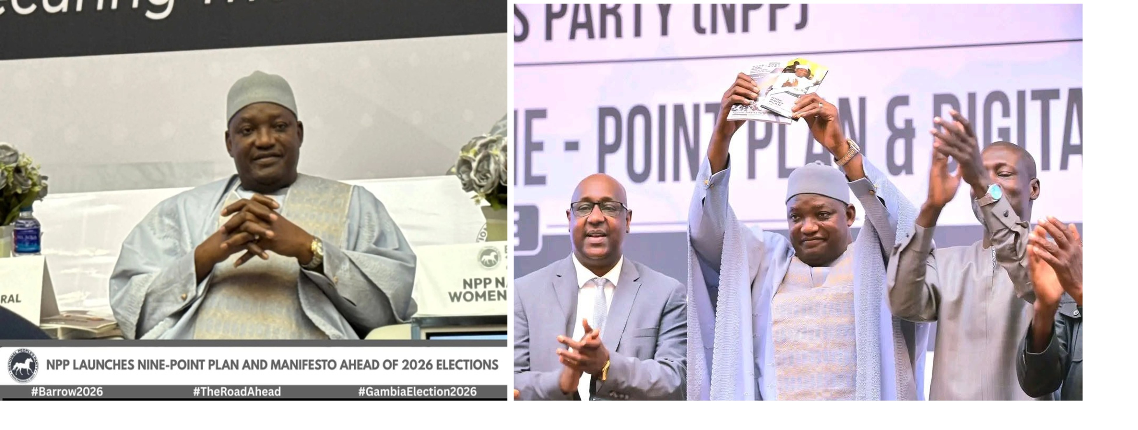 Barrow launches NPP Manifesto, 9-point agenda, vows faster development