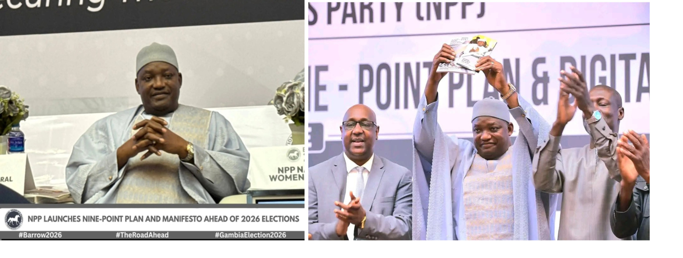 Barrow launches NPP Manifesto, 9-point agenda, vows faster development