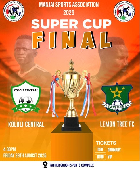 Manjai Super Cup final slated for Saturday