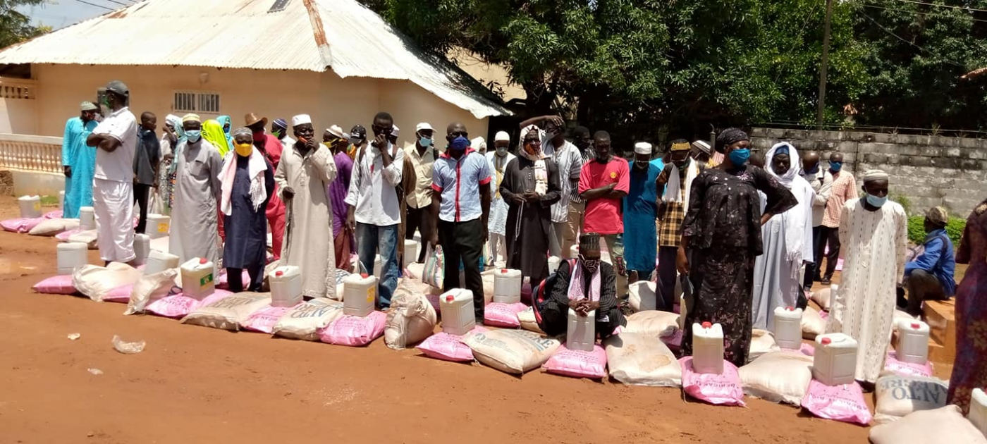 MKAC distributes food items to disaster victims in LRR