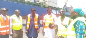 Works PS Matar Ceesay visits Ports, Ferries