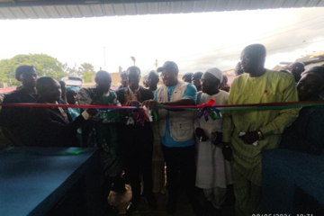 Mayor Bensouda launches GMD416,590 modern fish shed at Serrekunda market