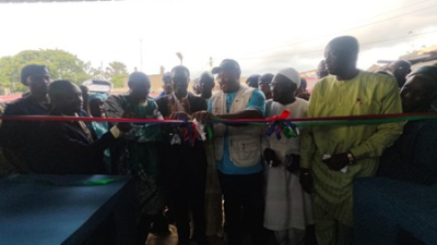 Mayor Bensouda launches GMD416,590 modern fish shed at Serrekunda market