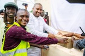 Mayor Bensouda lays foundation stone of D7M Talinding Market