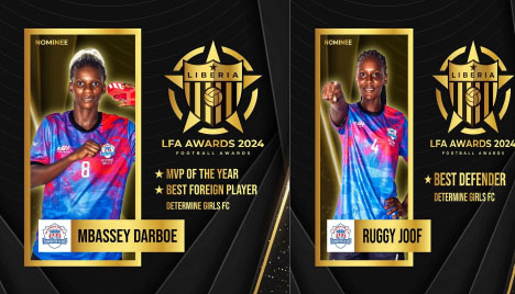 Gambian duo nominated for Most Valuable player award in Liberia