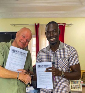 Gambia Sports News inks partnership agreement with JHC Company