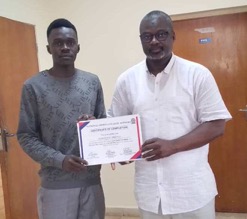 GFF prexy hails Mbenga for achievements, discusses partnership