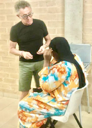 Mbolo association, partners offer free eye screening
