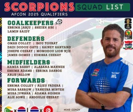 Mckinstry announces squad ahead of Comoros, Tunisia battles