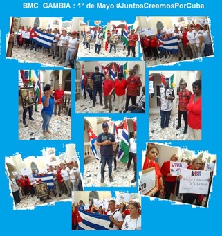 Cuban Medical Brigade in Gambia observes Workers Day