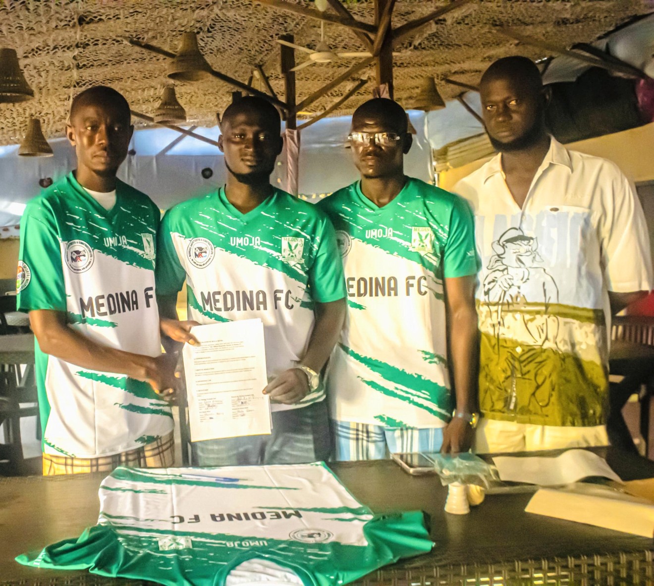 Medina FC signs partnership deal with Dunas Hotel