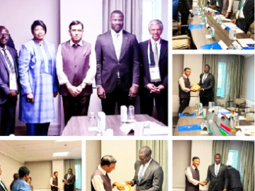 Minister Badjie, Minister Mandaviya discuss ways to deepen Gambia-India relations