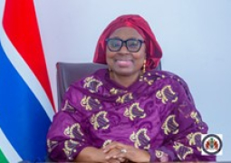 Minister Fatou Kinteh 