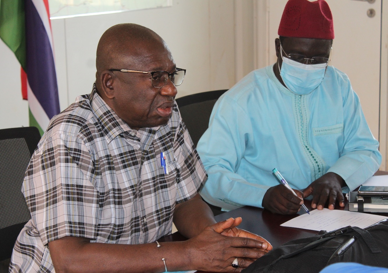 Works minister visits $82m URR roads & bridges Project