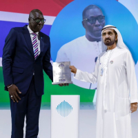 Minister Jobe receives