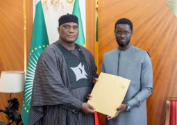 Minister Njie meets Senegalese President