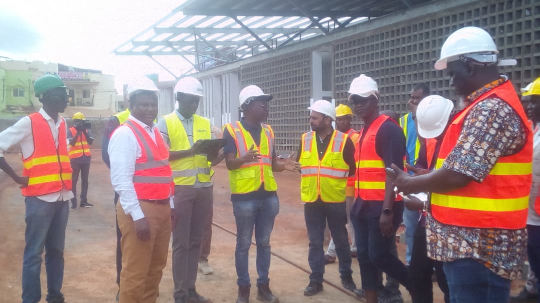 Minister Samateh tours key health infrastructure sites
