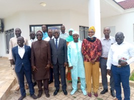 Minister Sillah calls for team work among institutions under his ministry