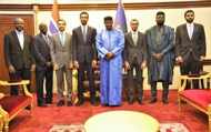 Barrow receives UAE Minister of African Affairs