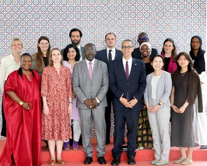 Foreign Ministry PS receives UN Peacebuilding Fund Technical Team