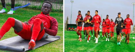 Minteh completes 1st training session with Scorpions without carps
