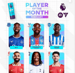 Minteh nominated in Player of the Month award 
