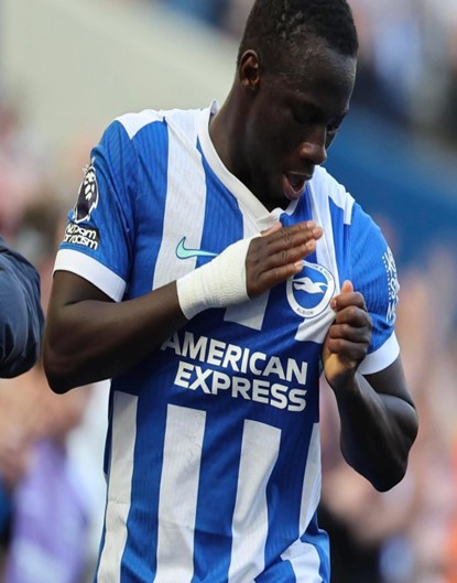  English Premier League: Minteh scores for Brighton in win over Wolves