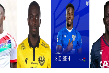 Minteh, Barrow, Manneh set to miss Somalia clash