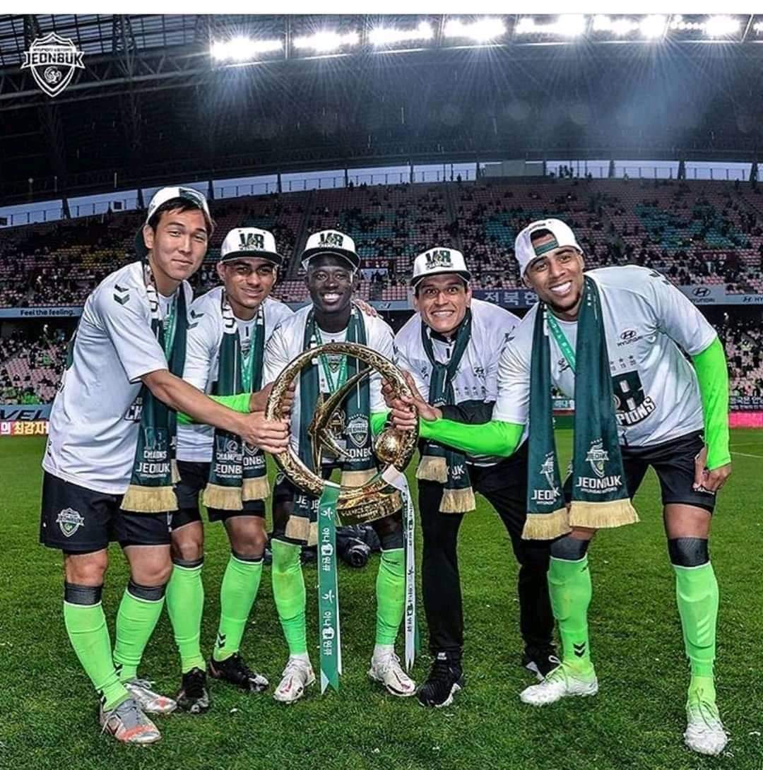 Modou Barrow’s South Korean club crowned champions
