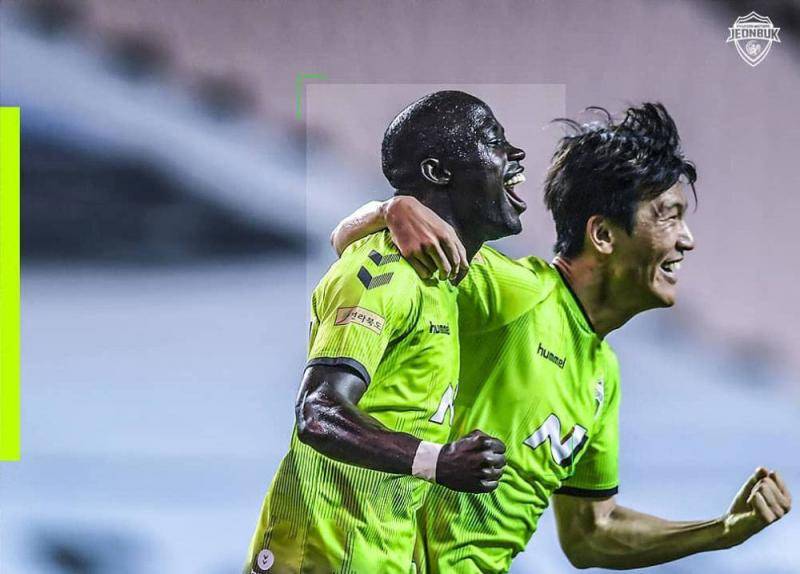 Modou Barrow scores assisted in Jeonbuk Motors win in K League 1