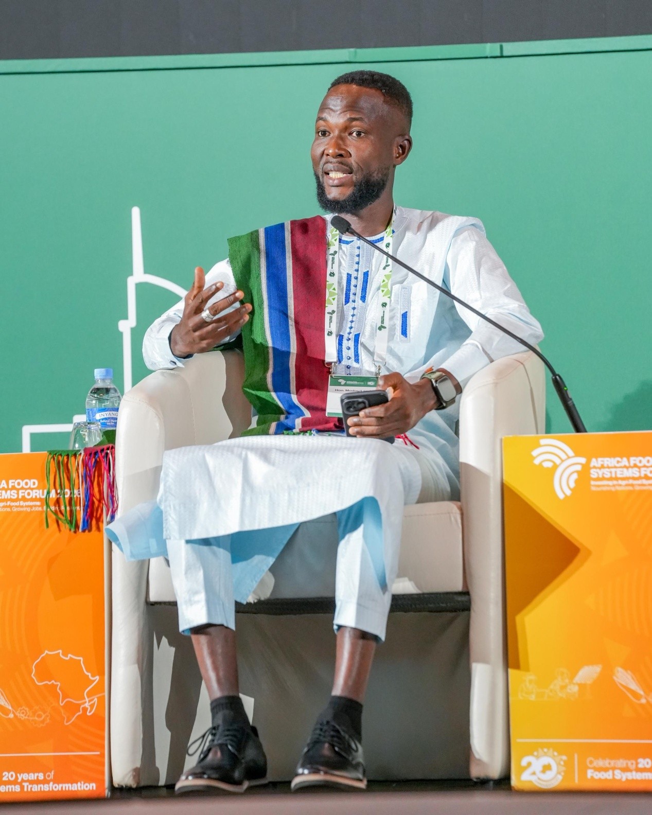 Hon Bah calls for gender equality at Heart of Africa’s Food Systems