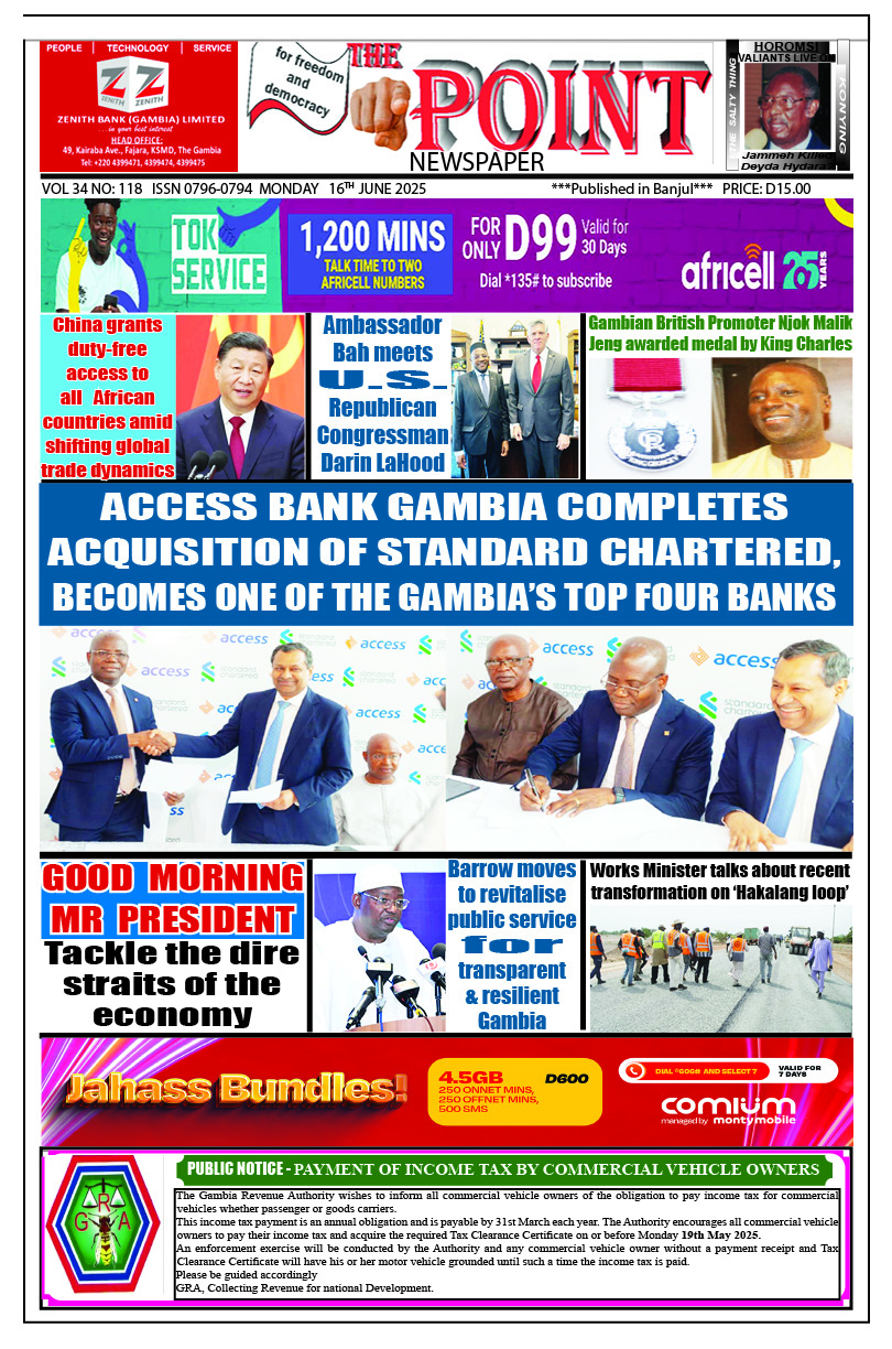 The Point Newspaper 16/06/2025