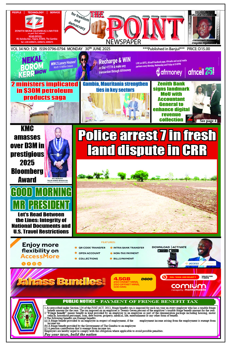 The Point Newspaper 30/06/2025