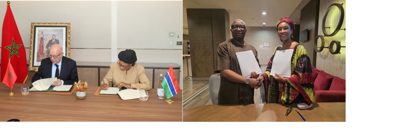 Gambia Information Commission signs landmark Agreements with Morocco and Nigeria