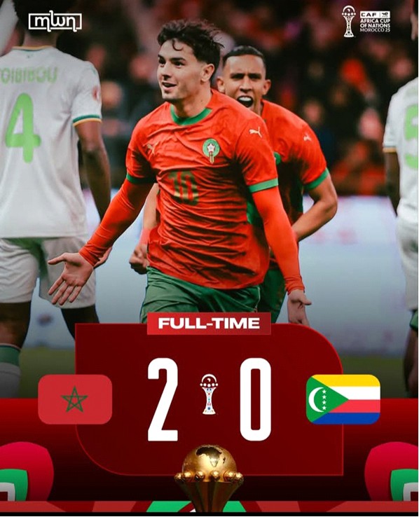 Morocco stun Comoros in AFCON icebreaker