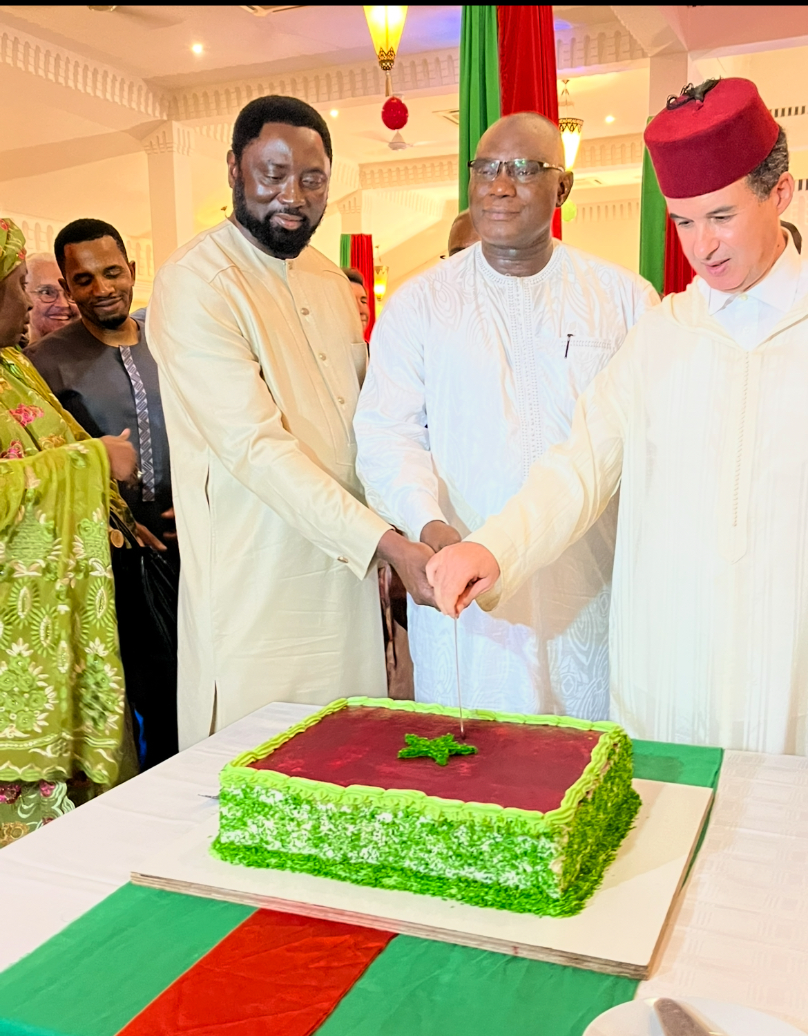 Moroccan Embassy in Gambia marks 26 years of King Mohammed VI’s leadership with grand celebration