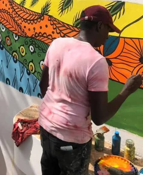 Gambian visual artist Moulaye Sarr joins ART27 Artist Group